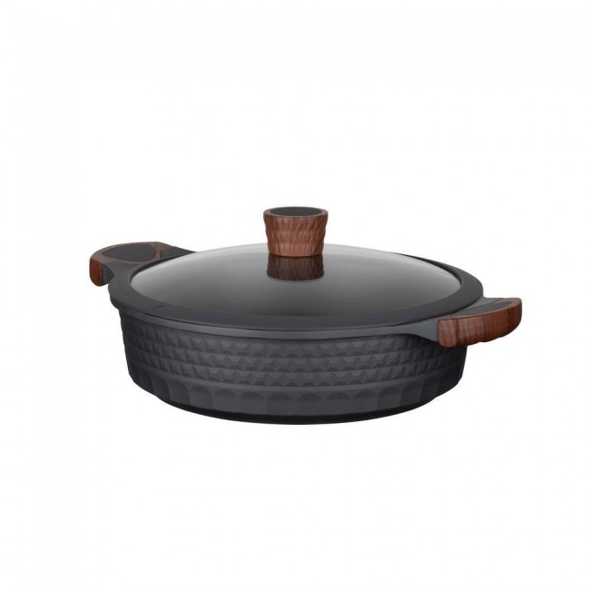 Resto Kitchenware 93506 saucepan 4.4 L Round Black, Wood Resto Kitchenware 93506 saucepan 4.4 L Round Black, Wood