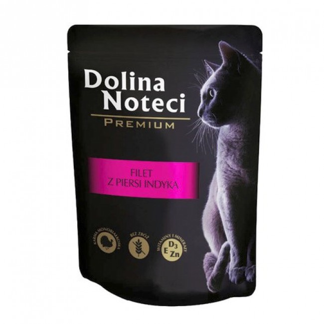 DOLINA NOTECI Premium Turkey fillet - wet cat food - 85g DOLINA NOTECI Premium Turkey fillet - wet cat food - 85g