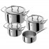 Set of 4 Zwilling Twin Classic Polished Pots