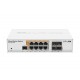Mikrotik CRS112-8P-4S-IN network switch Gigabit Ethernet (10/100/1000) Power over Ethernet (PoE) White Mikrotik CRS112-8P-4S-IN network switch Gigabit Ethernet (10/100/1000) Power over Ethernet (PoE) White