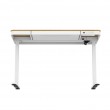 Activejet desk with electric height adjustment 140x70 ET119W-C white/oak Activejet desk with electric height adjustment 140x70 ET119W-C white/oak