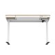 Activejet desk with electric height adjustment 140x70 ET119W-C white/oak