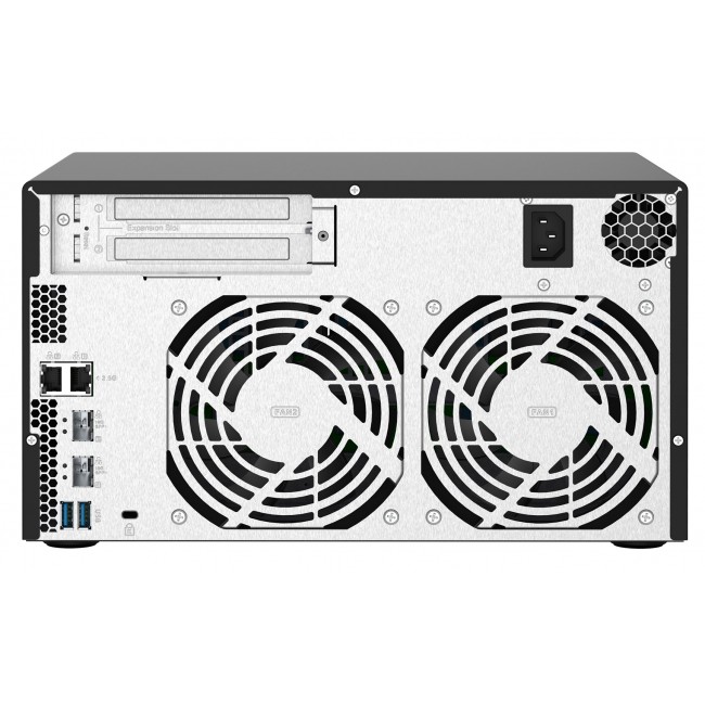 QNAP TS-832PX NAS Tower Annapurna Labs AL324 4 GB DDR4 0 TB QNAP Turbo System Aluminium, Black