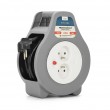 Montis Przed u acz domowy zwijany 10m MT189 2 AC outlet(s)