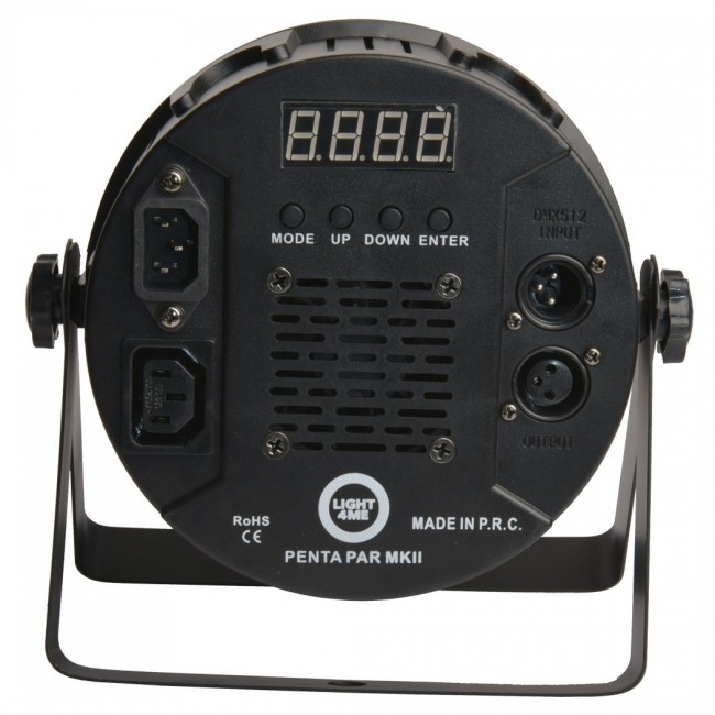 LIGHT4ME PENTA PAR 8x12W MKII RGBWA- RGB LED spotlight
