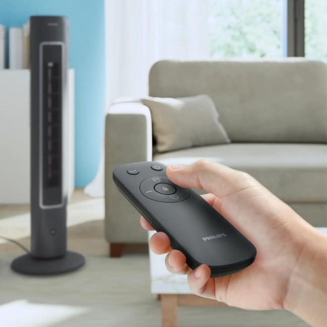 Philips | CX5535/11 | Tower Fan | Dark Gray | Diameter 31 cm | Number of speeds 3 | Oscillation | Yes