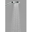Hansgrohe Croma Select E Handheld shower head Chrome, White