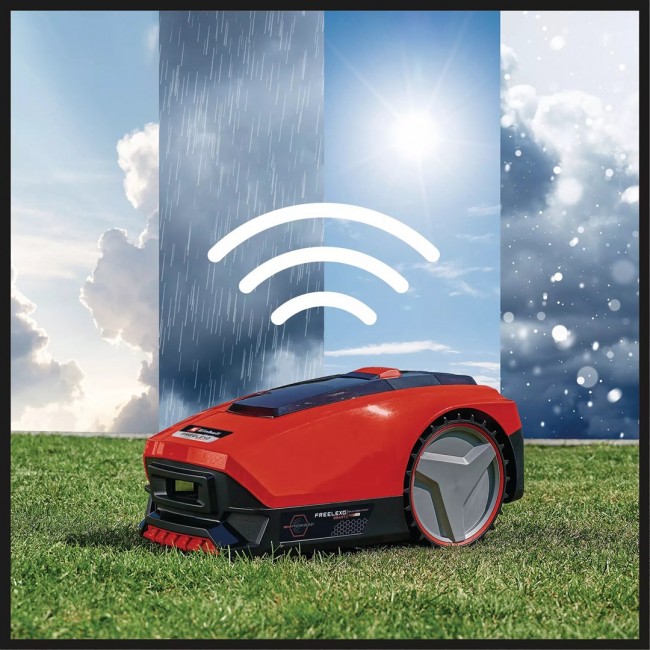 Einhell Freelexo Smart 750 Robotic lawn mower Battery Black, Red, Silver