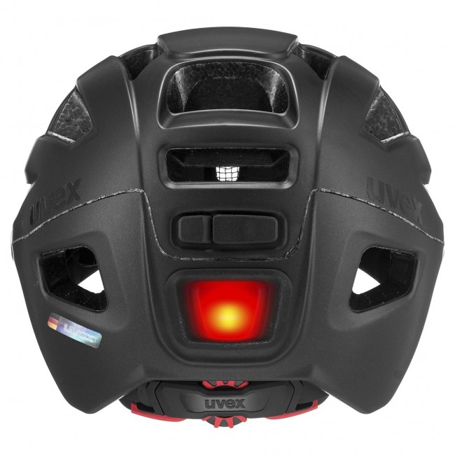 UVEX Finale visor bike helmet 56 61 cm, black matt