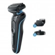 Braun Series 5 50-M4500cs Foil shaver Trimmer Black, Blue