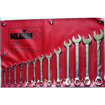 FORGE COMBINATION WRENCHES SET 9 pcs. 8-24mm Cr-V RWPn