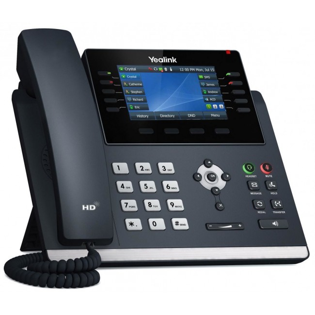 Yealink SIP-T46U IP phone Grey LCD Wi-Fi Yealink SIP-T46U IP phone Grey LCD Wi-Fi