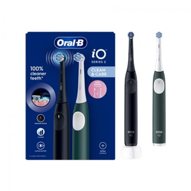Oral-B iO SERIE 2 Night Black+Forest Green Oral-B iO SERIE 2 Night Black+Forest Green