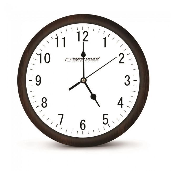 Esperanza EHC015W Mechanical clock Round Black, White Esperanza EHC015W Mechanical clock Round Black, White