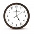 Esperanza EHC015W Mechanical clock Round Black, White
