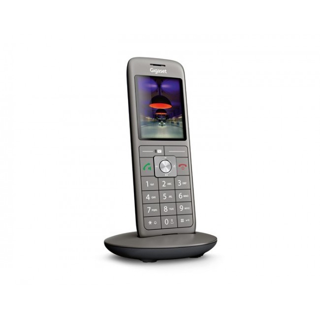 Gigaset CL660HX Analog/DECT telephone Caller ID Anthracite