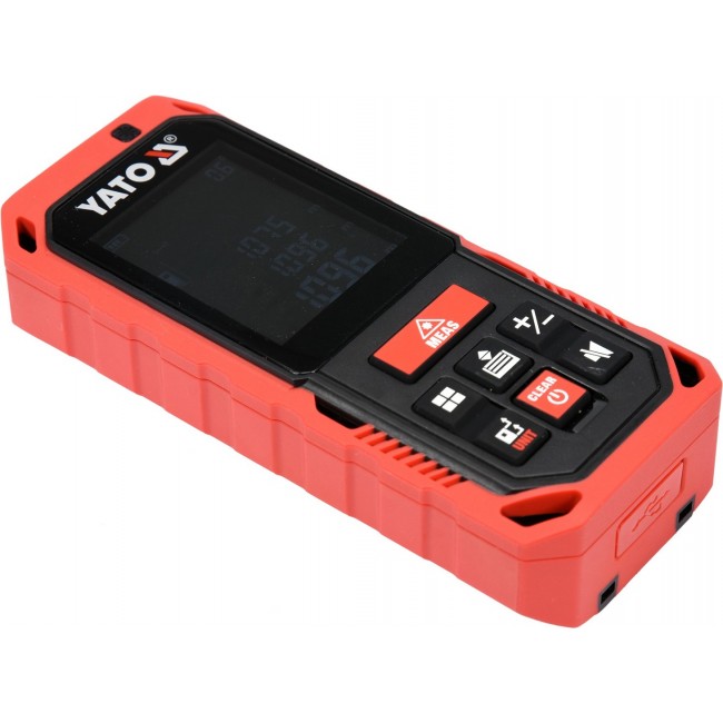 Yato YT-73126 distance meter Laser distance meter Black, Red 40 m