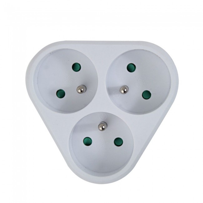 Esperanza ELK303W Electrical Splitter 3 sockets White Esperanza ELK303W Electrical Splitter 3 sockets White