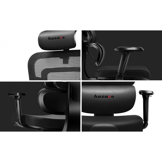 HUZARO COMBAT 7.0 GAMING STUHL SCHWARZ HUZARO COMBAT 7.0 GAMING STUHL SCHWARZ