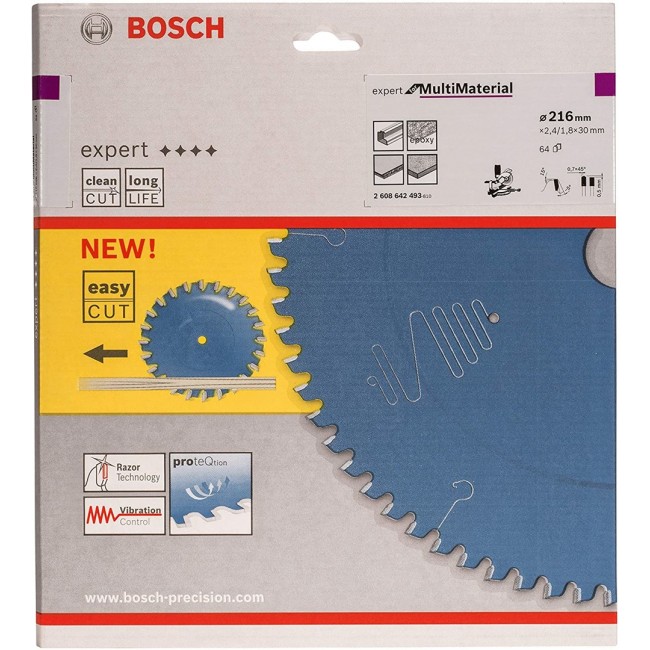 Bosch 2608642493 circular saw blade 21.6 cm 1 pc(s) Bosch 2608642493 circular saw blade 21.6 cm 1 pc(s)