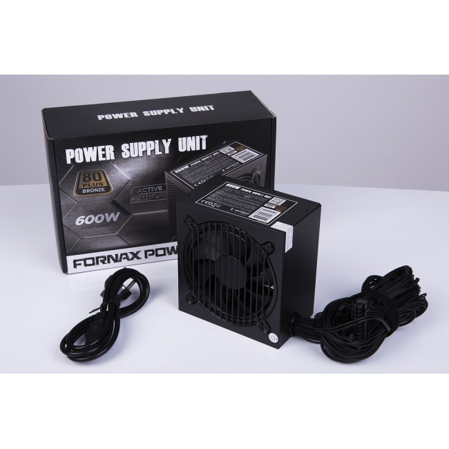 Gembird CCC-PSU80P-BBP-600 power supply unit 600 W 24-pin ATX ATX Black Gembird CCC-PSU80P-BBP-600 power supply unit 600 W 24-pin ATX ATX Black