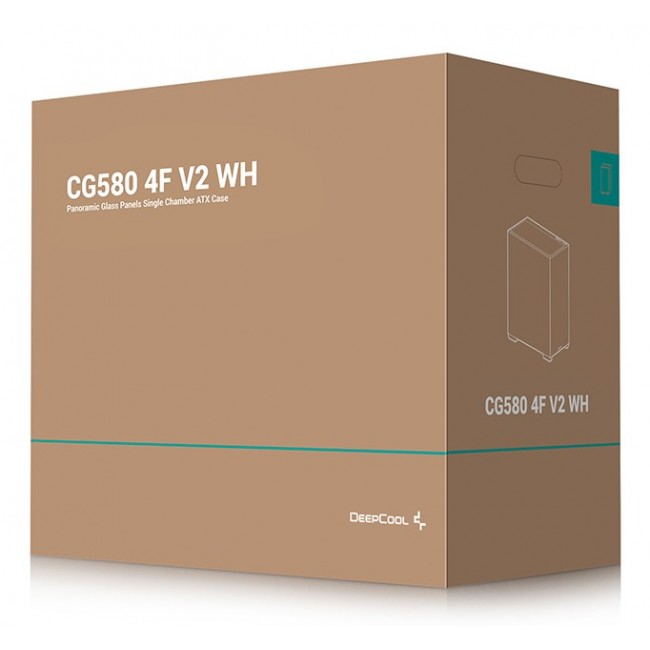 DeepCool CG580 4F V2 Midi Tower White