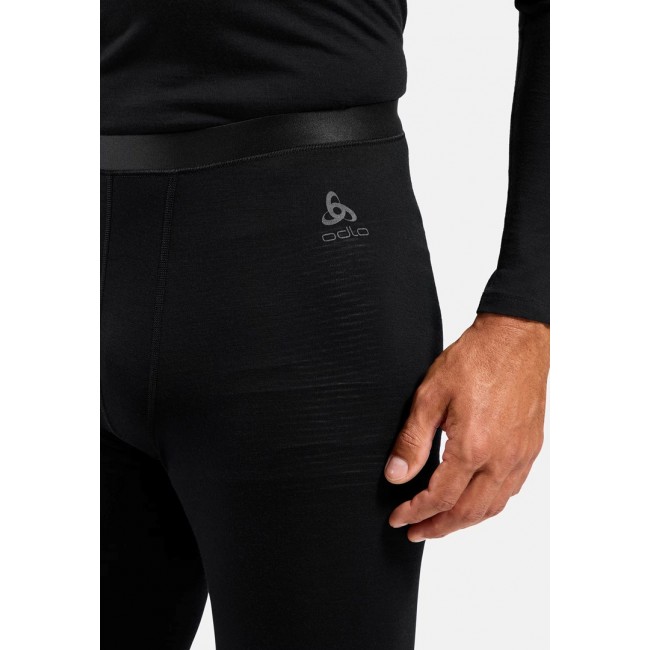 ODLO BL BOTTOM long MERINO 160 trousers, size M Black ODLO BL BOTTOM long MERINO 160 trousers, size M Black
