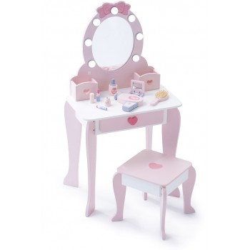 PROMIS Wooden dressing table with lighting