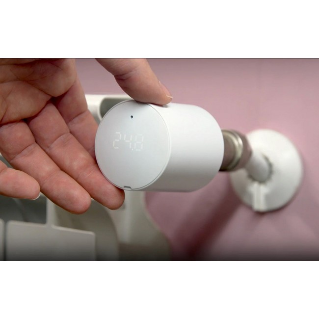 Shelly BLU TRV Thermostatic head white Shelly BLU TRV Thermostatic head white