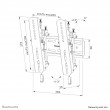 Neomounts WL35S-850BL12 TV mount wall 24-65
