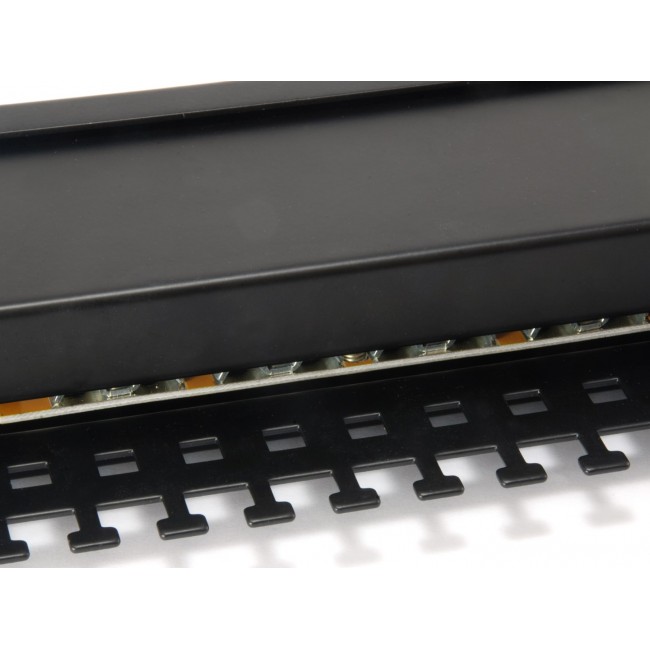 Equip 24-Port Cat.6 Shielded Patch Panel, Light Grey