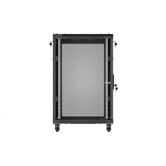 Lanberg FF01-6818-23B rack cabinet 18U Freestanding rack Black Lanberg FF01-6818-23B rack cabinet 18U Freestanding rack Black