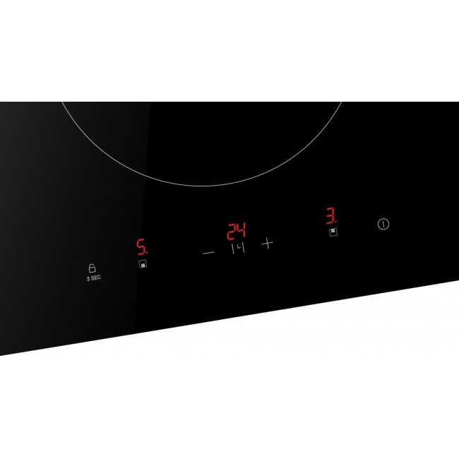 Amica PI3520U Induction hob with 2 cooking zones Black