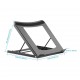 Manhattan Laptop and Tablet Stand, Adjustable (5 positions), Suitable for all tablets and laptops up to 15.6