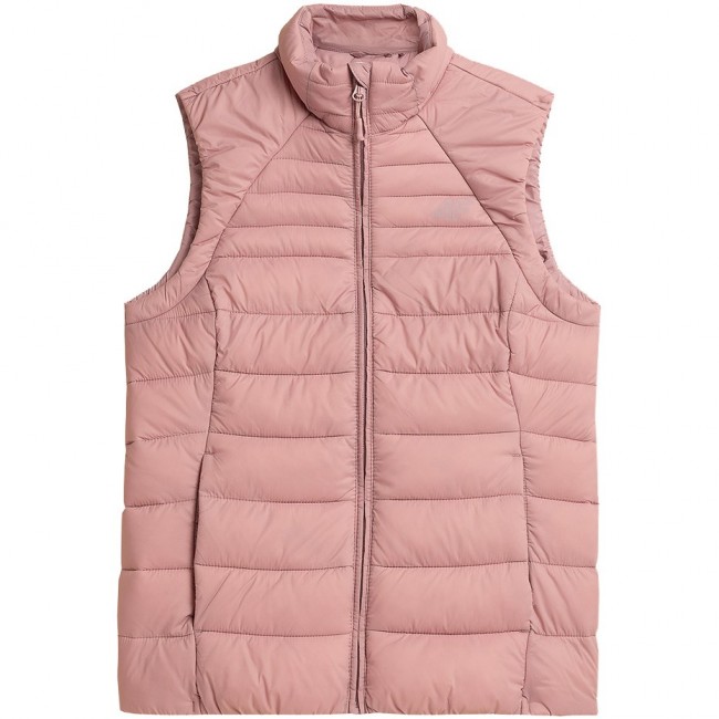 Women's vest 4F light pink H4Z21 KUDP001 56S S