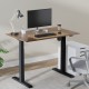 Ergo Office ER-403B Sit-stand Desk Table Frame Electric Height Adjustable Desk Office Table Without Table Top Black