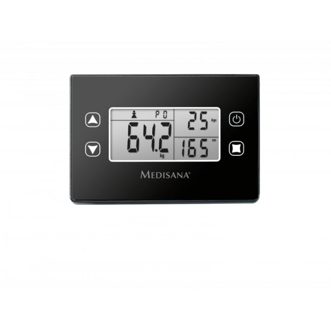 Medisana BS 460 Square Black, Grey Electronic personal scale Medisana BS 460 Square Black, Grey Electronic personal scale