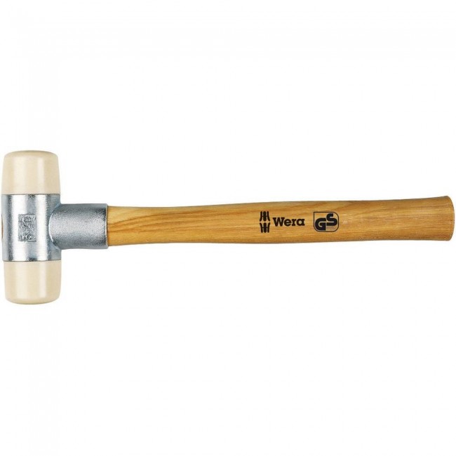Wera 05000320001 hammer Dead blow hammer Beige, Wood
