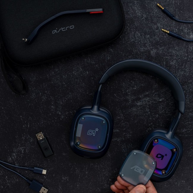 Logitech G A30 Headset Wired & Wireless Head-band Gaming Bluetooth Blue Logitech G A30 Headset Wired & Wireless Head-band Gaming Bluetooth Blue