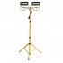 VOLTENO LED SPOTLIGHT TRIPOD 2x40W YELLOW VOLTENO LED SPOTLIGHT TRIPOD 2x40W YELLOW