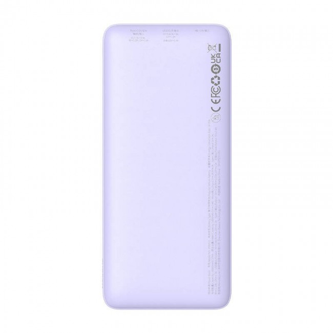 Baseus Airpow Lithium polymer power bank 10000 mAh 20 W Purple