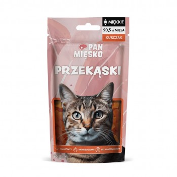 PAN MIĘSKO Chicken Snacks - cat treats - 50g