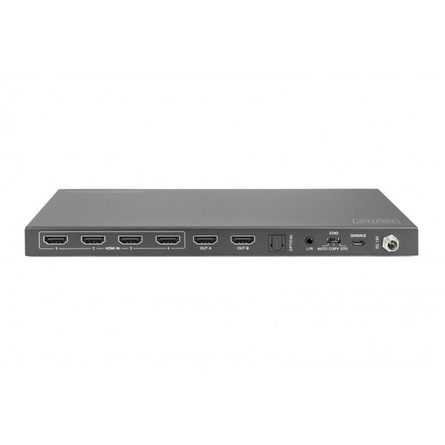 Digitus 4x2 HDMI Matrix Switch, 4K/60Hz Digitus 4x2 HDMI Matrix Switch, 4K/60Hz