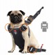 ZOLUX Travel Safe M red - dog harness