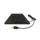 KeySonic KSK-5230 IN (DE) keyboard Office USB QWERTZ German Black