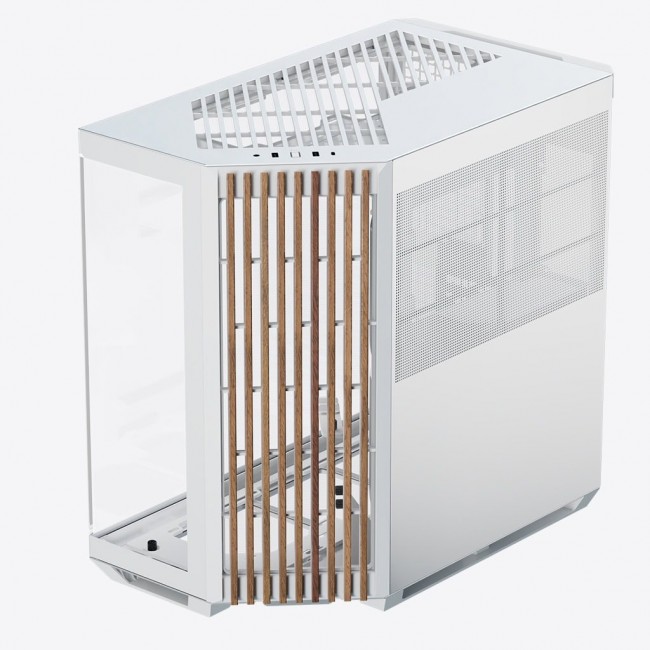 APNX V1-W-WT-v1 Midi Tower White, Wood