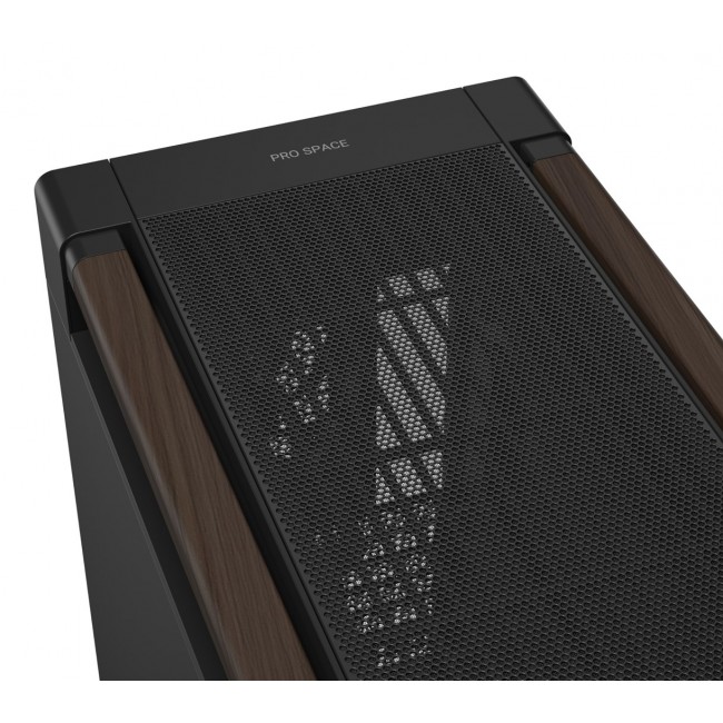 ASUS ProArt PA602 Wood Edition Modern Black - Metal Panel Midi Tower Black, Wood