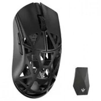 WLMOUSE Beast X Max Solid Sides Gaming Maus, Omron Optical Switches - schwarz