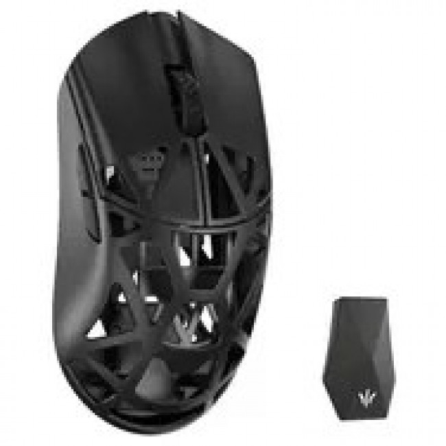 WLMOUSE Beast X Max Solid Sides Gaming Maus, Omron Optical Switches - schwarz