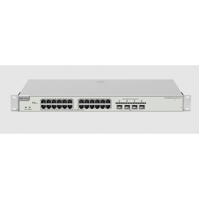 Ruijie Networks RG-NBS3200-24GT4XS-P-V2 network switch Managed L2+ Gigabit Ethernet (10/100/1000) Power over Ethernet (PoE) Grey